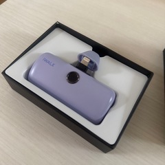 iWALK モバイルバッテリー パープルの画像