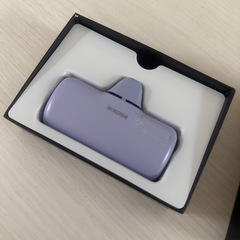 iWALK モバイルバッテリー パープルの画像
