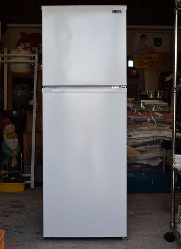 ヤマダセレクト 2ドア冷蔵庫 YRZ-F23G1 19年製 225L ホワイト★ YAMADASELECT(ヤマダセレクト）YRZF23G1 2ドア冷蔵庫(225L・右開き