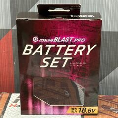 【未使用】リンクサス Linxas LX-6700FCZⅡ/LX-6700BAZⅡ ファン/バッテリー セット【ハンズクラフト佐賀】の画像