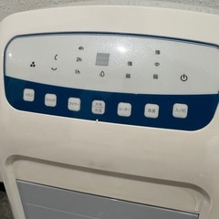 スリーアップ 加湿機能付 多機能 温冷風扇 ヒート&クール HC-T2102WHの画像