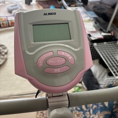 美品エアロバイク折りたたみ式の画像