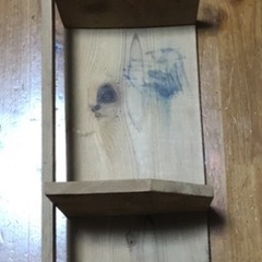 手作り本棚の画像