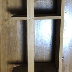 手作り本棚の画像