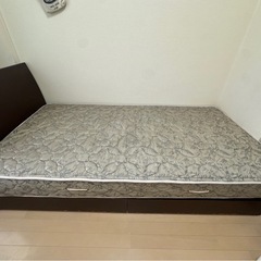 収納付きベッド(マットレス付き) の画像