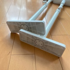【譲り先確定】家具転倒防止突っ張り棒 地震対策 白 の画像