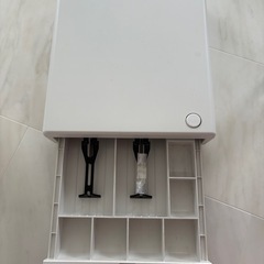 【美品】DCC-26（PO）ボタン開閉式キャッシュドロアー（XSサイズ）電源不要 の画像