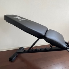 【商品名】STEADY トレーニングベンチ（折りたたみ・角度調整対応）の画像