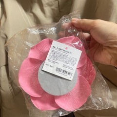 フランフラン　ウォールフラワーXS ローズ　ピンクの画像