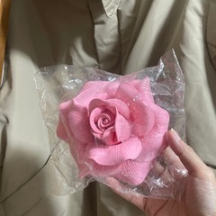 フランフラン　ウォールフラワーXS ローズ　ピンクの画像