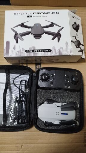 DRONE-EX 2.4chn Foldable Drone ハイパーフライドローンEX