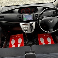 ダイハツムーヴ 2年車検 平成19年 10.6万km アルミホイール ナビ キーレスの画像