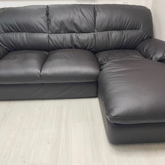 ニトリ カウチコーナーソファNシールドビット3KD LC ブラウン 説明書つき