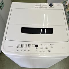 【リサイクルショップ ピカソ 小松原】🎉分解洗浄済み✨アイリスオーヤマ 全自動洗濯機 5.0kg IAW-T504（2023年製）🌟✨🎉★2140★の画像