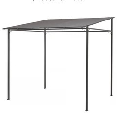 ★新品　箱未開封品★【IKEA】イケア GUNNÖN グンノン ガゼボ つる棚　ダークグレー/グレーの画像