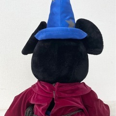 M【中古品】Disney ディズニー ミッキー 大 ぬいぐるみ ファンタジア ミッキー レトロ 希少 レアの画像