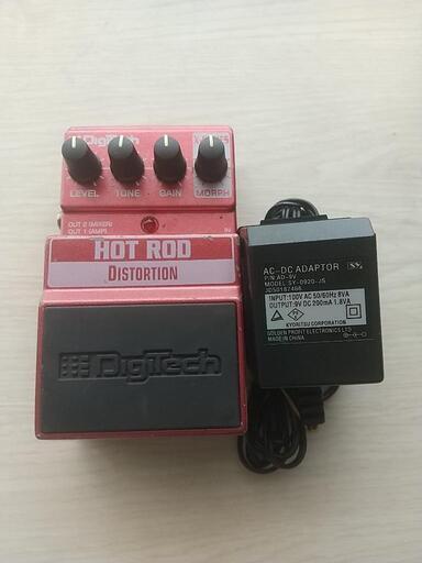 レトロ Digitech XERIES Hot Rod ディストーション 動作品 レトロ Digitech XERIES Hot Rod ディストーション 動作品