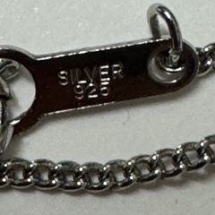 高品質の925シルバーネックレスの画像