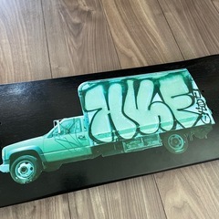 HUF スケートボード　トラックグラフィティ　デッキの画像