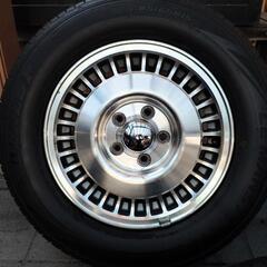 Y31シーマ純正ホイール　ダンロップ　ルマンⅤ 205/65R15 Y30に使用の画像