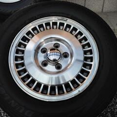 Y31シーマ純正ホイール　ダンロップ　ルマンⅤ 205/65R15 Y30に使用の画像