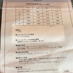 【引き取り限定】NELL　マットレス　シングル2台あります　の画像