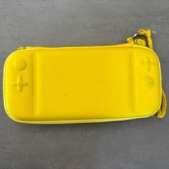 【美品】Nintendo Switch Lite グレー本体＆ケース(イエロー)セット の画像