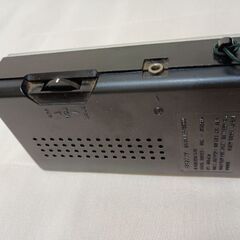 希少 SONY トランジスタラジオ MODEL TR-3500 革ケース付きの画像