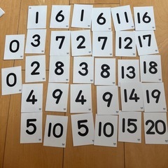 算数セット　算数ブロック　すうかあどの画像