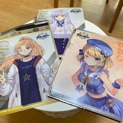 アズールレーン　CoCo壱コラボクリアファイルの画像