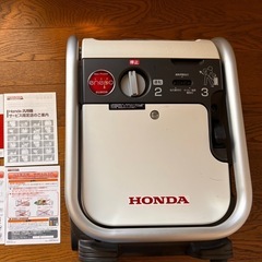値下げ‼︎【ほぼ未使用】ホンダ発電機EU9iGBの画像
