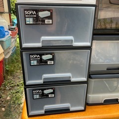 【1点300〜500円】衣類収納ケース　押入れ向けスペース収納　dcm深型　ソフィア　2連　6連等の画像
