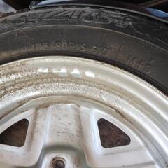 ジムニー　スペアタイヤカバー　タイヤ付き　175/80R16 TEXASの画像