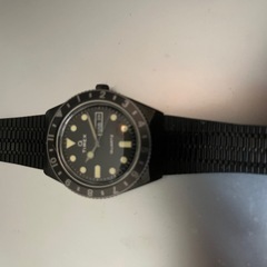 値下げしました。TIMEX ブラック アナログ時計の画像