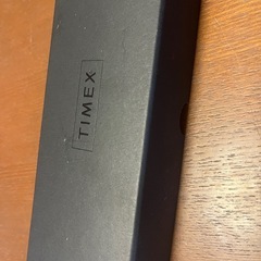 値下げしました。TIMEX ブラック アナログ時計の画像