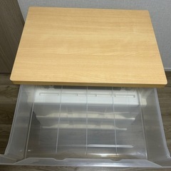 三段ボックス　収納ケースの画像