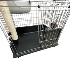 Y250719 【美品】キャットサークル　ゲージ　キャットハウスの画像
