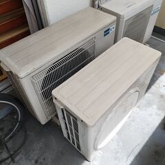 【中古】エアコン2台まとめ売り【設置工事なし】の画像