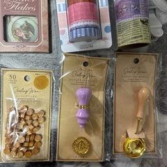 文房具　シーリングワックスセットの画像