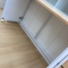 【リユースのサカイ野々市店】カウンター収納 W(幅)121×D(奥行き)70×H(高さ)95cm ※クリーニング済みの画像