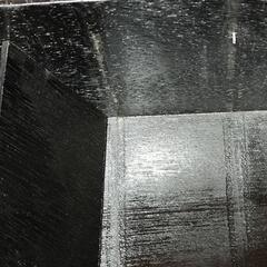 停止中【あげます】黒塗りの木製整理棚の画像