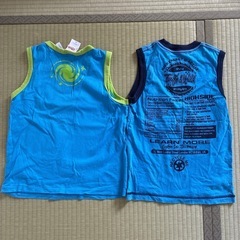140&130サイズ　タンクトップ　2枚セットの画像