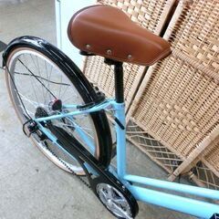 26インチ 自転車 ACE BUDDY 6段変速 シティサイクル ママチャリ 通学 通勤 札幌 西野店の画像