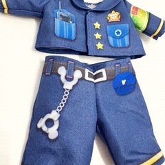 メルちゃん ポリス 洋服の画像