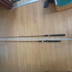 値引相談可能 DAIKO バスロッド　ルアーロッド ２本の画像