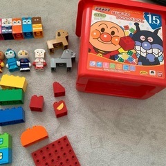 アンパンマン　ブロックの画像