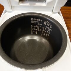 三菱 3合IH炊飯ジャー 2020年製 NJ-SEA06-Wの画像