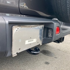 JLラングラーMOPAR製　スチールリヤバンパーパークセンサー加工済の画像