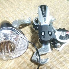 ２★２６インチ★LEDオートライト＋６段ギア後輪set★バンドブレーキ★タイヤ新品★の画像