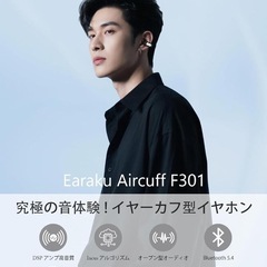 bluetooth5.4 ワイヤレスイヤホン　LED Type-C充電ブラックの画像